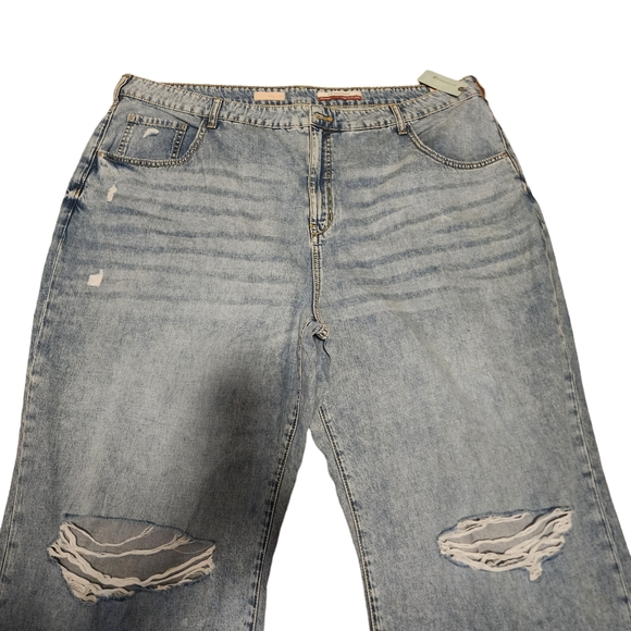 NEW Anthropologie | Pilcro The Joey High-Rise 90's Slouch Straight Jeans - Picture 4 of 11